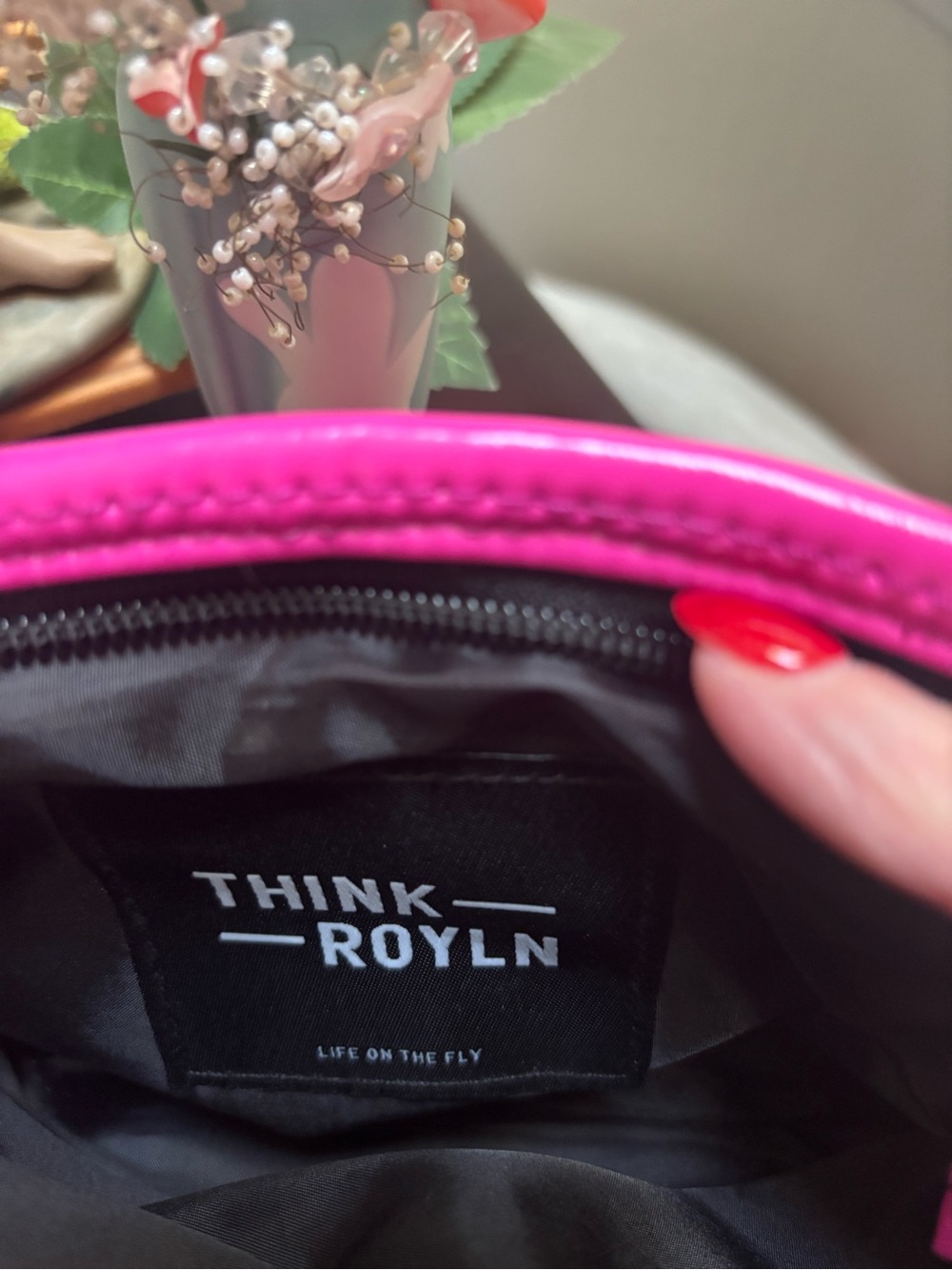 Think Roland hot pink bag - Picture 4 of 5